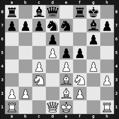 1954 DDR Ch 05th – Round 14 – Quecke, Kurt – 0-1 – Franz, Joachim – G74