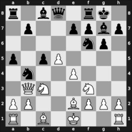 1954 DDR Ch 05th – Round 14 – Schlieder, Rolf – 1-0 – Groschupff, Hans Joachim – G75