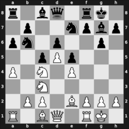 1954 DDR Ch U20 – Round 1 – Dittmann, Sieghart – 1-0 – Malich, Burkhard, Dr. – G1