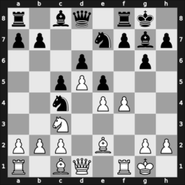 1954 DDR Ch U20 – Round 2 – Arnold, Dietmar – 0-1 – Eising, Johannes – G5