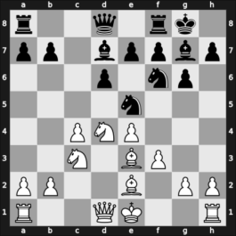 1954 DDR Ch U20 – Round 4 – Besser, Hans – 0-1 – Birkholz, Hans Joachim – G17
