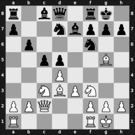 1954 DDR Ch U20 – Round 5 – Dittmann, Sieghart – 1-0 – Moehring, Guenther – G19