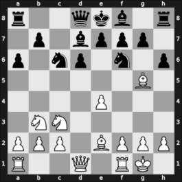 1954 DDR Ch U20 – Round 7 – Reichenbach, Werner – 1/2-1/2 – Muehlberg, Siegfried – G32