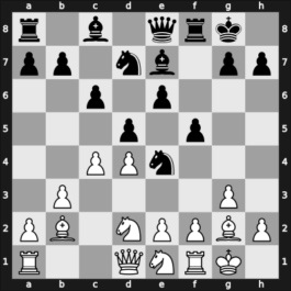 1954 DDR Ch U20 – Round 9 – Dittmann, Sieghart – 1-0 – Muehlberg, Siegfried – G40
