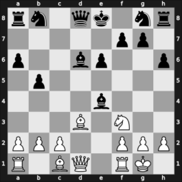 1954 DDR Ch U20 – Round 10 – Bertholdt, Dieter – 1/2-1/2 – Zinn, Lothar – G46