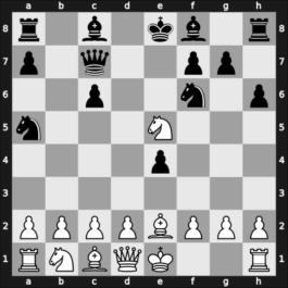 1954 DDR Ch U20 – Round 10 – Muehlberg, Siegfried – 1-0 – Moeckel, Klaus – G48