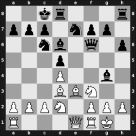 1954 DDR Ch U20 – Round 12 – Harzer, Paul – 0-1 – Zinn, Lothar – G54