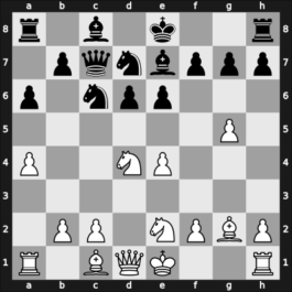 1954 DDR Ch U20 – Round 12 – Reichenbach, Werner – 1-0 – Eising, Johannes – G56