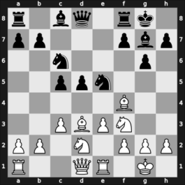 1954 DDR Ch U20 – Round 14 – Besser, Hans – 1-0 – Moehring, Guenther – G63