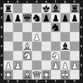 1954 DDR Ch U20 – Round 14 – Birkholz, Hans Joachim – 0-1 – Zinn, Lothar – G66