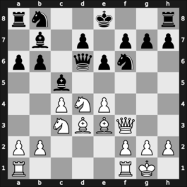 1954 Gorki ch22-SU sf – Round 4 – Bondarevsky, Igor – 1-0 – Polugaevsky, Lev – G20