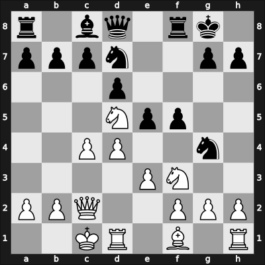 1954 Gorki ch22-SU sf – Round 17 – Uusi, Gunnar – 0-1 – Nezhmetdinov, Rashid – G45