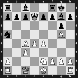 1954 Gorki ch22-SU sf – Round 17 – Liavdansky, Vladimir – 1-0 – Boleslavsky, Isaac – G48