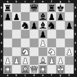 1954 Gorki ch22-SU sf – Round 20 – Liavdansky, Vladimir – 1-0 – Polugaevsky, Lev – G56
