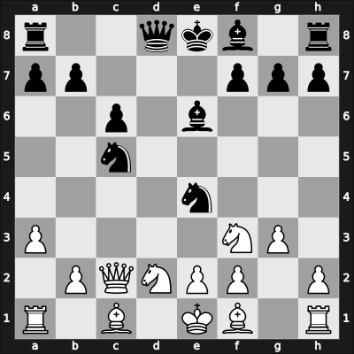 1954 HUN Ch 10th – Round 2 – Navarovszky, Laszlo – 1/2-1/2 – Koberl, Ferenc – G2