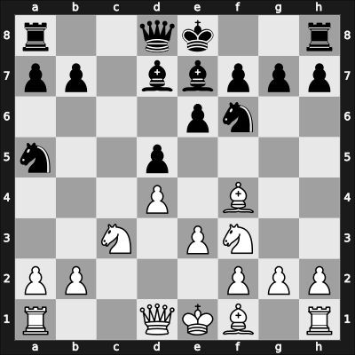1954 Hastings5455 – Round 1 – Keres, Paul – 1/2-1/2 – Smyslov, Vladimir – G1