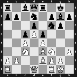 1954 Hastings5455 – Round 2 – Fairhurst, William – 0-1 – Donner, Jan-Hein – G5