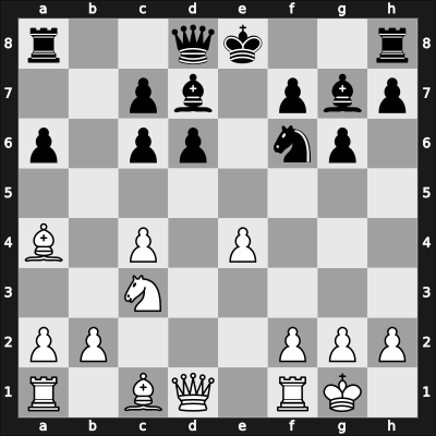 1954 Hastings5455 – Round 2 – Unzicker, Wolfgang – 0-1 – Keres, Paul – G7