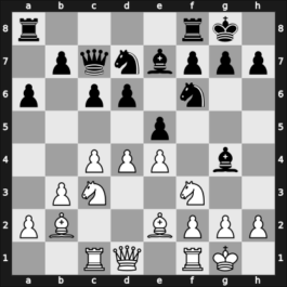 1954 Hastings5455 – Round 3 – Szabo, Ladislav – 1-0 – Fairhurst, William – G9