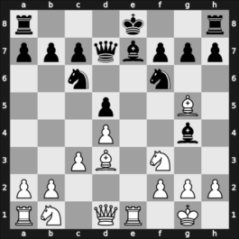 1954 Hastings5455 – Round 3 – Keres, Paul – 1-0 – Alexander, Conol Hugh – G11