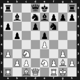 1954 Hastings5455 – Round 6 – Alexander Ronald Cheng – 1/2-1/2 – Szabo, Ladislav – G22
