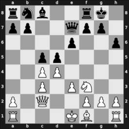 1954 Hollywood Open – Round 1 – Steiner, Herman – 1/2-1/2 – Kashdan, Isaac – G10