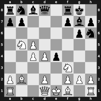 1954 Hollywood Open – Round 1 – Yarmak, Anna – 0-1 – Bisguier, Arthur B – G15