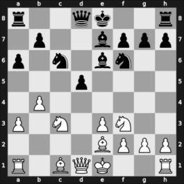 1954 Hungary Ch – Round 1 – Sandor, Balazs – 1/2-1/2 – Szily, Jozsef – G13