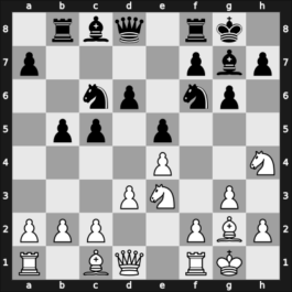 1954 Hungary Ch – Round 2 – Dely, Peter – 1/2-1/2 – Forintos, Gyozo V – G22