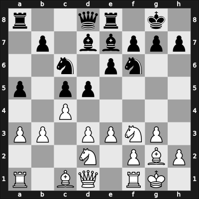 1954 Hungary Ch – Round 5 – Navarovszky, Laszlo – 0-1 – Kluger, Gyula – G26
