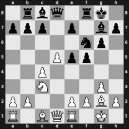 1954 Hungary Ch – Round 11 – Kluger, Gyula – 1/2-1/2 – Sandor, Balazs – G38