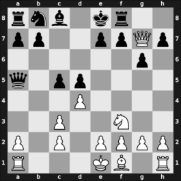 1954 Hungary Ch – Round 13 – Navarovszky, Laszlo – 0-1 – Barcza, Gedeon – G42