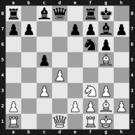 1954 Hungary Ch – Round 16 – Hajtun, Jozsef – 1-0 – Navarovszky, Laszlo – G49