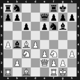 1954 Hungary Ch – Round 1 – Forintos, Gyozo V – 1/2-1/2 – Bely, Matthieu – G9