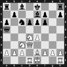 1954 Hungary Ch – Round 1 – Bely, Matthieu – 1/2-1/2 – Benko, Pal – G37