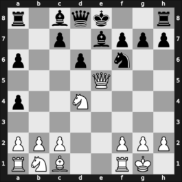 1954 Hungary Ch – Round 1 – Ozsvath, Andras – 0-1 – Kluger, Gyula – G47
