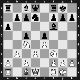 1954 Hungary Ch – Round 1 – Benko, Pal – 1-0 – Hajtun, Jozsef – G50