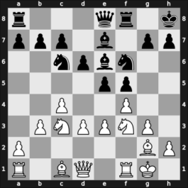 1954 Hungary Ch – Round 1 – Barcza, Gedeon – 1-0 – Kluger, Gyula – G59