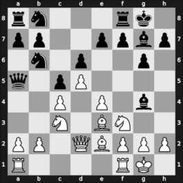 1954 Kiev ch-URS – Round 1 – Sokolsky, Alexey – 1/2-1/2 – Shamkovich, Leonid – G22