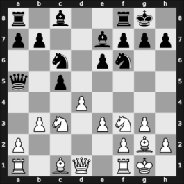 1954 Kiev ch-URS – Round 1 – Shamkovich, Leonid – 1/2-1/2 – Averbakh, Yuri L – G23
