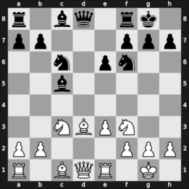 1954 Kiev ch-URS – Round 1 – Bannik, Anatolij – 1/2-1/2 – Kholmov, Ratmir D – G38