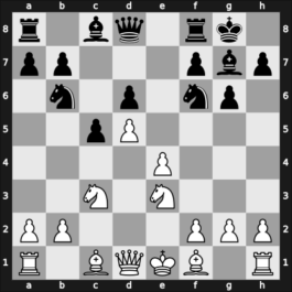 1954 Kiev ch-URS – Round 1 – Borisenko, Georgy K – 1-0 – Sokolsky, Alexey – G44