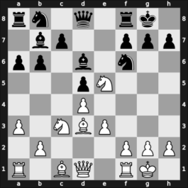 1954 Kiev ch-URS – Round 1 – Borisenko, Georgy K – 1/2-1/2 – Averbakh, Yuri L – G47