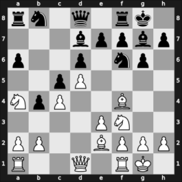 1954 Kiev ch-URS – Round 1 – Shamkovich, Leonid – 1-0 – Geller, Efim P – G68