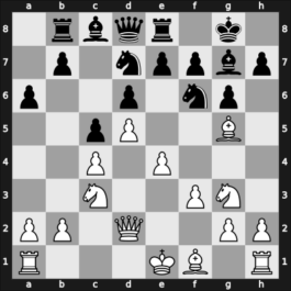 1954 Kiev ch-URS – Round 1 – Lilienthal, Andor – 1-0 – Shamkovich, Leonid – G72