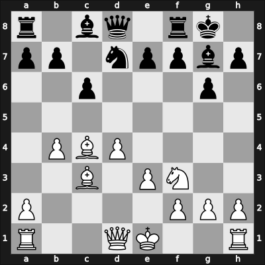 1954 Kiev ch-URS – Round 1 – Kholmov, Ratmir D – 1/2-1/2 – Korchnoi, Viktor – G79