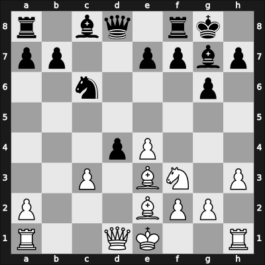 1954 Kiev ch-URS – Round 1 – Bannik, Anatolij – 1-0 – Ilivitsky, Georgy A – G81