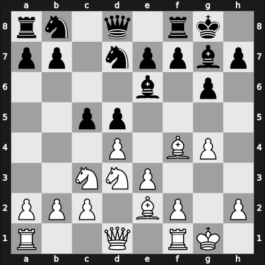 1954 Kiev ch-URS – Round 1 – Suetin, Alexey S – 1-0 – Borisenko, Georgy K – G89