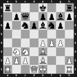 1954 Kiev ch-URS – Round 1 – Suetin, Alexey S – 1-0 – Bivshev, Vasily – G96