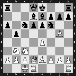 1954 Kiev ch-URS – Round 1 – Lilienthal, Andor – 0-1 – Petrosian, Tigran A. – G116